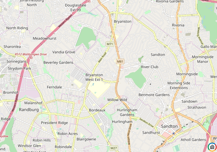 Map location of Solridge